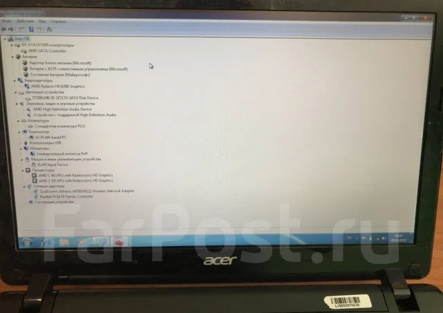 Acer Aspire One 725. ��� 4 ��, ���� 500��� ����