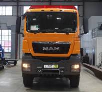MAN TGS 33.480. Продается сортиментовоз 6x6, 120 515 куб. см., 20 500 кг., 6x6