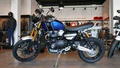 Triumph Street Scrambler. 1 200 куб. см., исправен, птс, без пробега