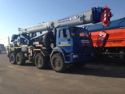 Галичанин КС-55729-5В. КС 55729-5В автокран 32т. (Камаз-63501) Овоид, 7 000 куб. см., 31,60 м.