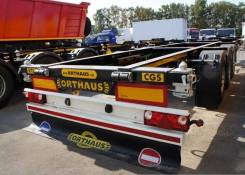 Orthaus. CGS010 контейнеровоз 45 футов раздвижной ССУ 1100 мм, 3 370 кг.