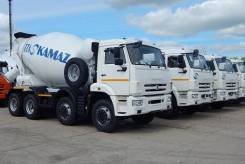 КамАЗ 6540. Бетоносмеситель 5814Y7 на шасси Камаз 6540-3928-48 (Евро-5), 6 700 куб. см., 7,00 куб. м.