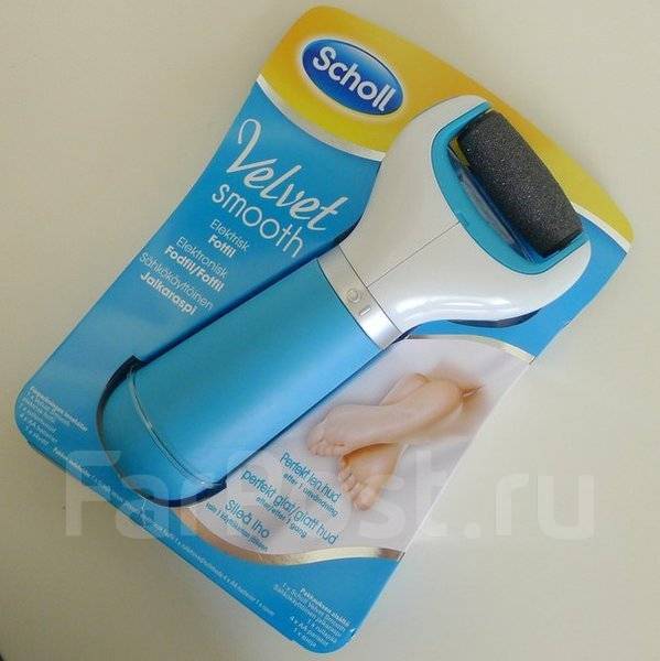 Scholl электрическая роликовая пилка для пяток с USB-проводом, в ...
