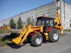 Амкодор 703М. Экскаватор-погрузчик на МТЗ 92П с погрузочным ковшом, 0,80 куб. м.