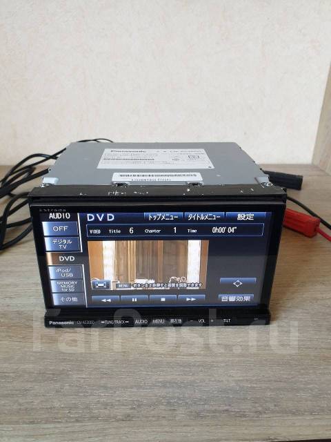 Автомагнитола Panasonic CN-AS300D 2015г. DVD, SD, USB, CD, BT, 2 DIN ...
