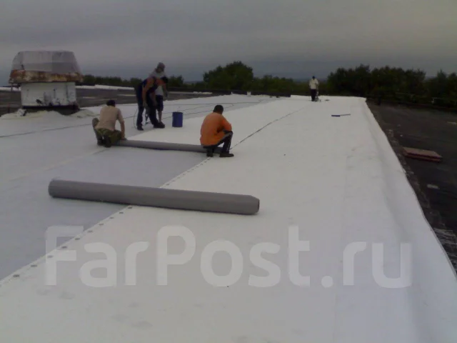 Монтаж мягкой кровли и Ремонт гаражей под ключ в Хабаровске