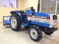 Mitsubishi MT2201D. Японский минитрактор Mitsubishi MT2201d, 22 л.с.