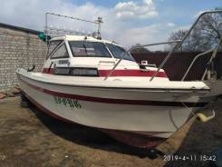 Yamaha Fish 22. длина 6,60 м., двигатель подвесной