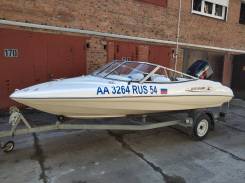 Quicksilver. 2004 год год, двигатель подвесной, 90,00 л.с., бензин