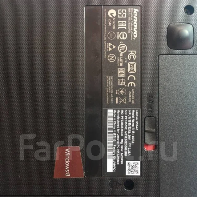 Lenovo IdeaPad G50-45. 15.6", 2,4����, ��� 4 ��, ���� 500���, WiFi: 1, Bluetooth: 1, ����������� �� 3��. ����