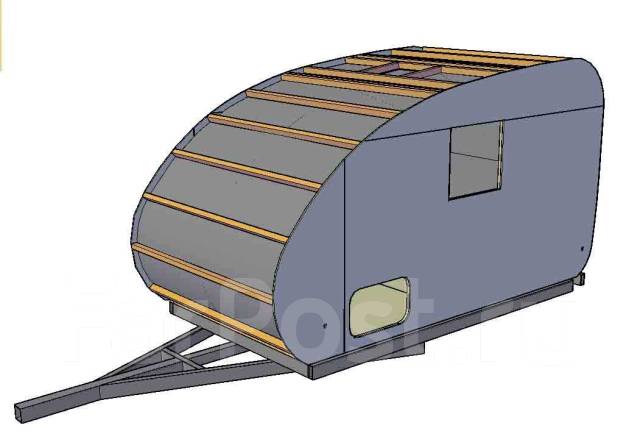 Чертежи прицепа кемпера нового Капля Teardrop, новый, в наличии. Цена ...