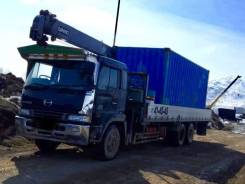 Грузоперевозки. Бортовой грузовик 15 тонн с манипулятором 5тонн.