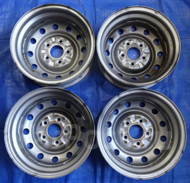 Оригинальные штампованные диски R14 Mazda Bongo. 4 шт. Отправка, 14", 1 ...