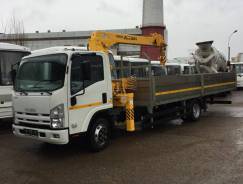 Soosan SCS334. Isuzu NPR75LM-503 (Евро-5) + КМУ Std, борт алюминий 6.2, 4 000 куб. см., 1 550 кг., 4x2