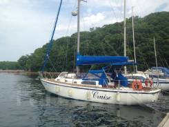Парусная яхта с местом, 36’, торг. Длина 11,00 м., 1990 год год