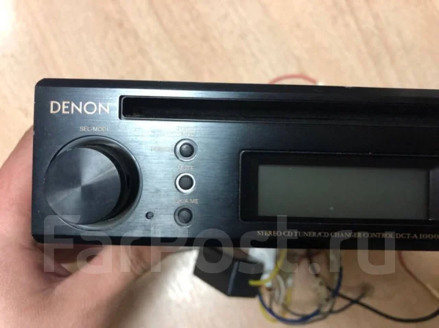 Для ценителей звука Denon DCT-A1000, 1 DIN — 178x50 мм, б/у, в