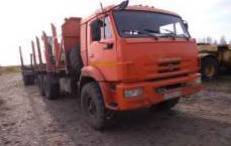 Уралспецтранс. Сортиментовоз с КМУ УСТ 54531Z, 6 500 кг., 6x6. Под заказ