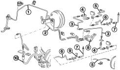 Шланг тормозной. Honda: Concerto, Stepwgn, Orthia, Stream, Civic, Logo, Civic Shuttle, CR-V, Civic Ferio, Ascot Innova, Legend, Domani, Integra, Capa...