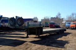 Тверьстроймаш. Полуприцеп тяжеловоз трал модель 99393 (облегченый), 40 000 кг.