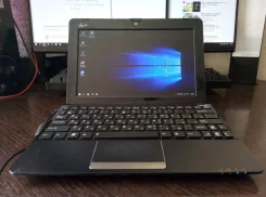 Asus Eee PC 1015PEM. 10.1", 1,5����, ��� 2048 ��, ���� 250���, WiFi, Bluetooth, ����������� �� 13��. ����