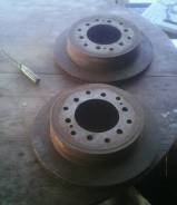 Диск тормозной. Toyota Hilux Surf, GRN215W, KDN215W, RZN210W, RZN215W, TRN210W, TRN215W, VZN210W, VZN215W Двигатели: 1GRFE, 1KDFTV, 2TRFE, 3RZFE, 5VZF...