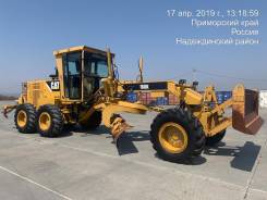 Caterpillar 160K. Автогрейдер Caterpillar 160К, 7 200 куб. см.
