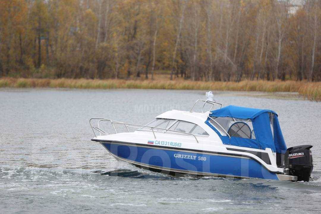 Катер Grizzly 580. Grizzly 580 HT. Лодка Grizzly 580 HT. Катер Гризли 580 НТ.