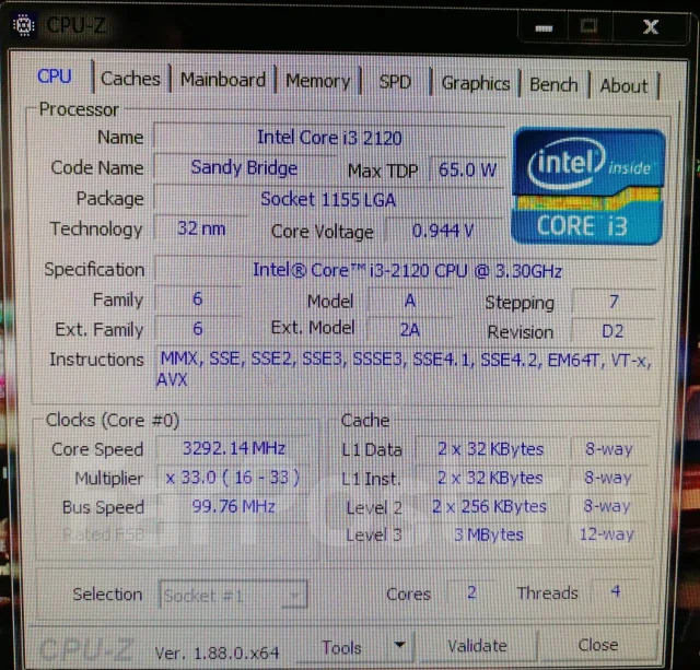 Intel Core i3-2120 ����