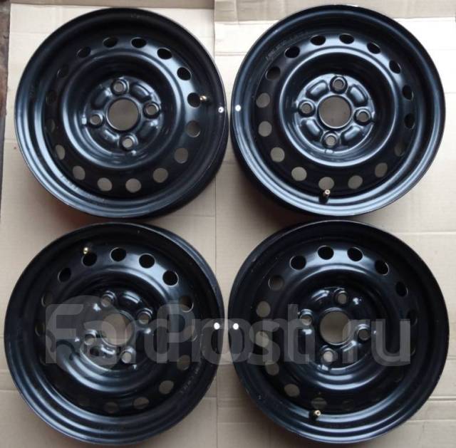 Штампованные диски Toyota R13 5.0J. 100x4. 4 шт. Отправка - Диски во ...