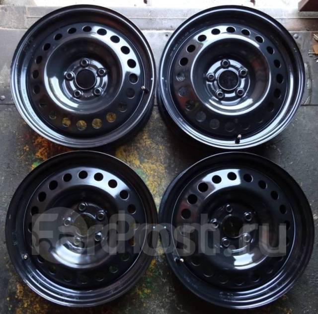 Оригинальные штампованные диски Nissan R17 7J 114.3x5 4 шт. Отправка ...