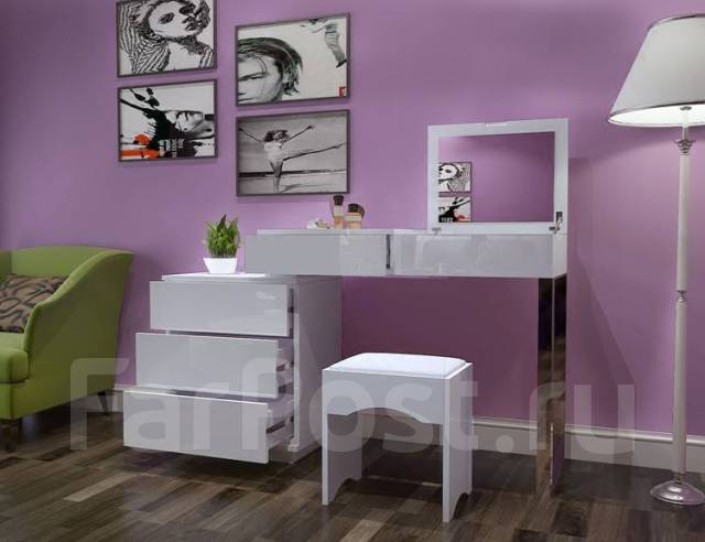 Туалетный столик в современном стиле, новый, под заказ. Цена: 19 350 ...