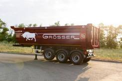 Crosser. Самосвальный полуприцеп HalfPipe, Grosser 30 м3, 31 700 кг.