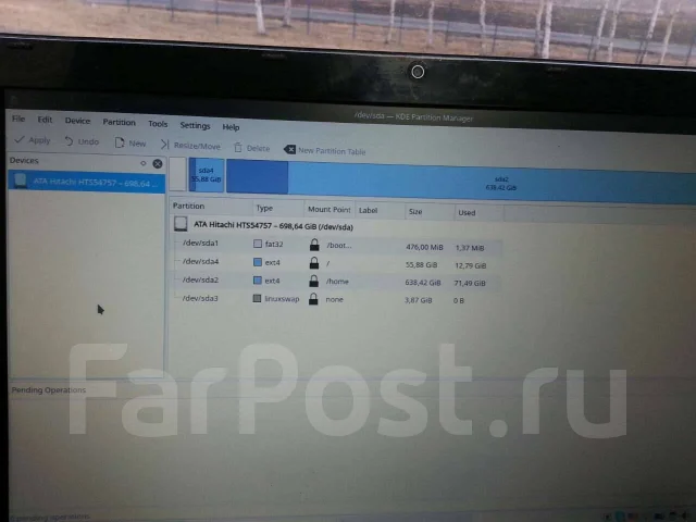 Packard Bell. 15.6", 1,8����, ��� 4 ��, ���� 750���, WiFi: 1, ����������� �� 2��. ����