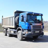 Scania P380. 2012, 10 850 куб. см., 39 000 кг., 6x4