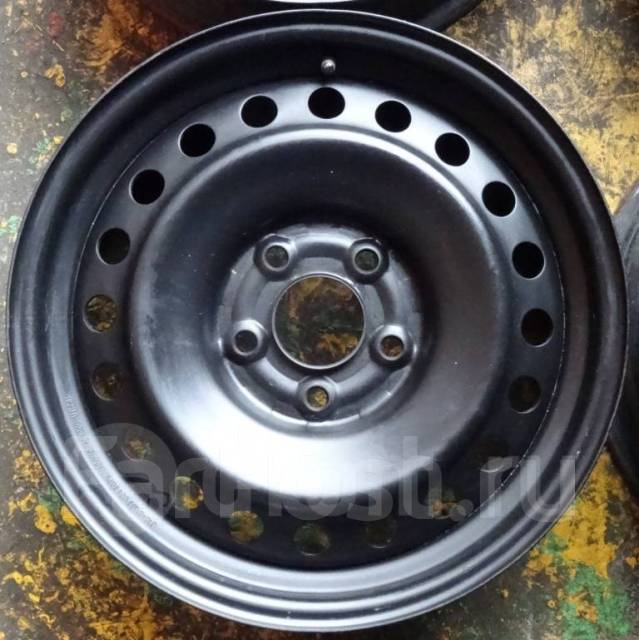 Оригинальные штампованные диски Nissan R16 6.5J. 4 шт. Отправка, 16", 1 ...