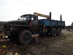 Урал. Продам грузовик с крановой установкой, 3 000 куб. см., 1 000 кг., 6x6