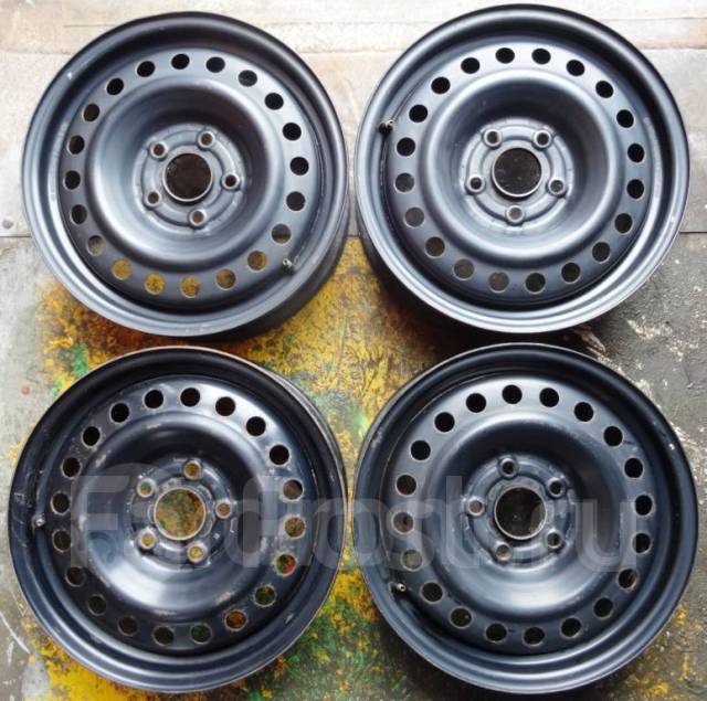 Оригинальные штампованные диски Honda R16 114.3x5. 4 шт. Отправка ...