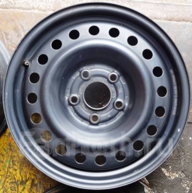 Оригинальные штампованные диски Honda R16 114.3x5. 4 шт. Отправка ...