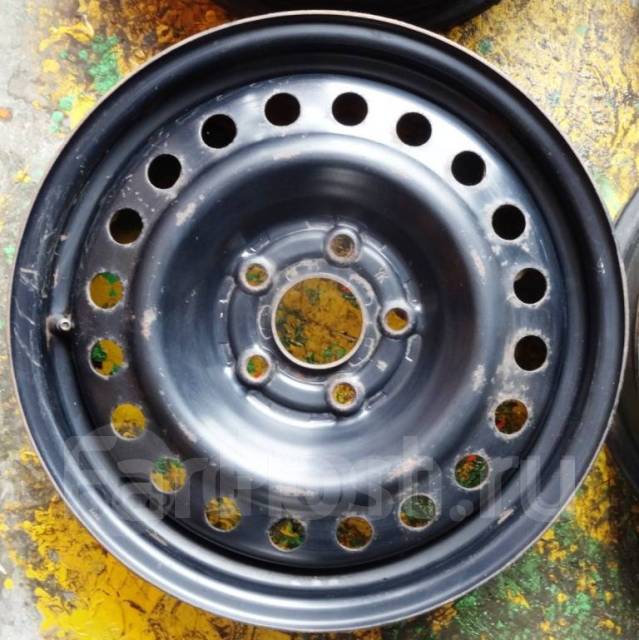 Оригинальные штампованные диски Honda R16 114.3x5. 4 шт. Отправка ...