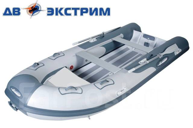 Лодка РИБ Gladiator RIB 380 AL. Жесткий корпус из алюминиевого сплава ...