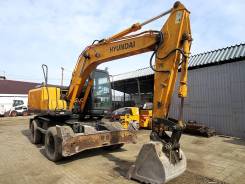 Hyundai. Колесный экскаватор 140, 2009 г, 8800 м/ч