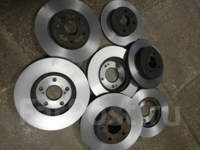Проточка тормозных дисков, легковые автомобили в Хабаровске