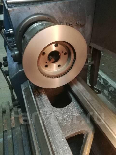 Проточка тормозных дисков, легковые автомобили в Хабаровске