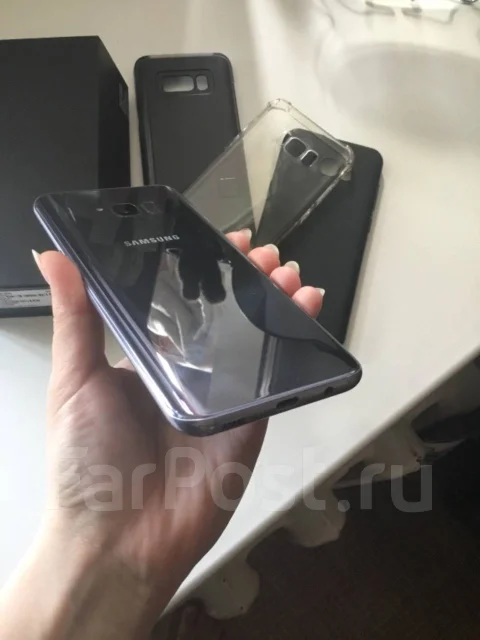 Samsung Galaxy S8+. �/�, �����������, 4G LTE, Dual-SIM, NFC ����