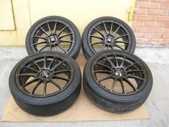 Диски Weds Sport SA-15R D17 4*100 +лето 205/45R17. 7.0x17" 4x100.00 ET50 ЦО 65,0 мм.