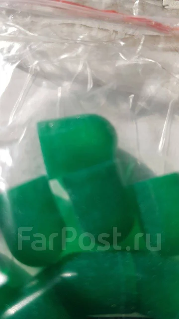 Колпачек резиновый зеленый на лампочку T10 приборной панели Koito ...