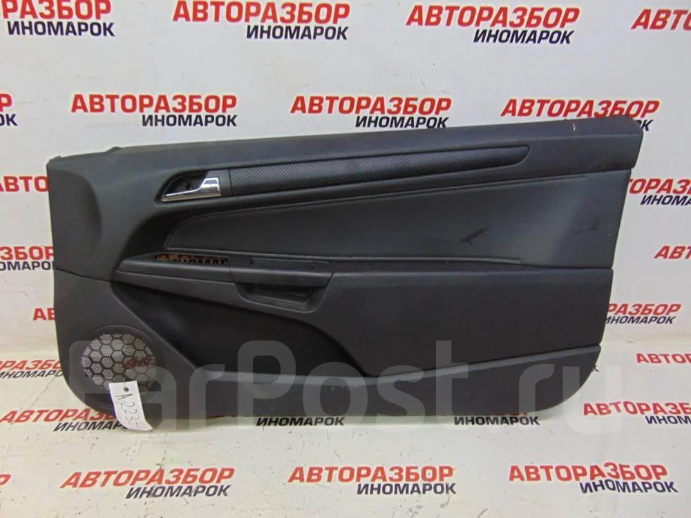 Перетяжка дверных карт опель астра h