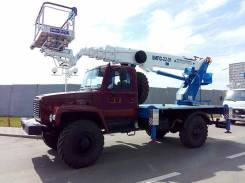 Випо-22. Автогидроподъемник ВИПО-22-01 на шасси ГАЗ-33088 (4х4) стрела вперед, 22,00 м.