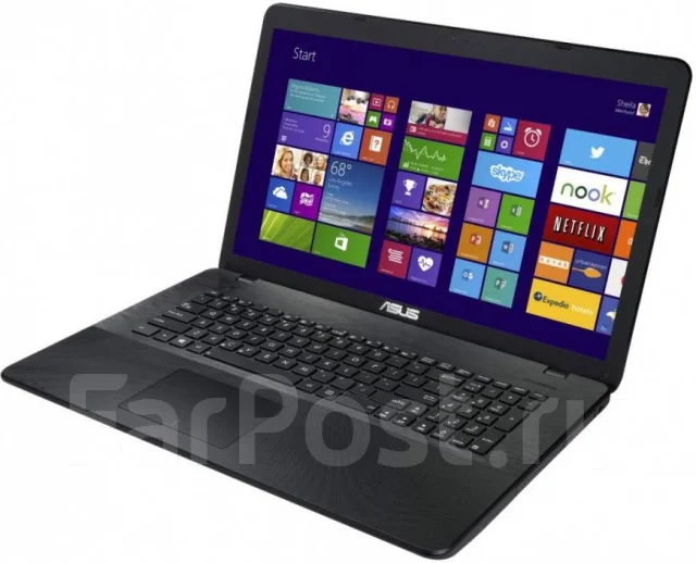 Asus X751LD. 17.3", 2,3����, ��� 8 ��, ���� 700���, WiFi: 1, Bluetooth: 1, ����������� �� 3��. ����