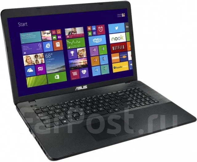 Asus X751LD. 17.3", 2,3����, ��� 8 ��, ���� 700���, WiFi: 1, Bluetooth: 1, ����������� �� 3��. ����